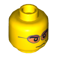 Lego hlava, žlutá (4194395)